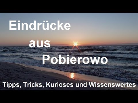 Eindrücke aus Pobierowo an der polnischen Ostsee spojrzeć na miasto