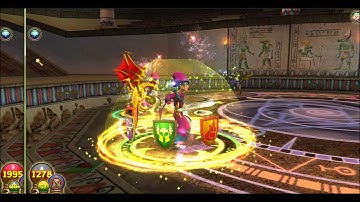 Wizard101 W101 Magus-Master VS Puppet Team Initiate-Promethean
