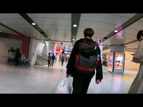 Shinjuku Station Walk | Tokyo Metro Marunouchi Line → Keio Line | Japan 4K ASMR