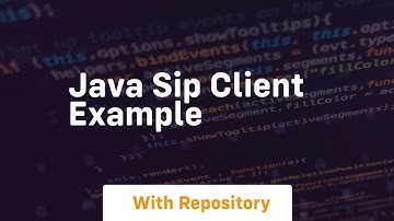 java sip client example