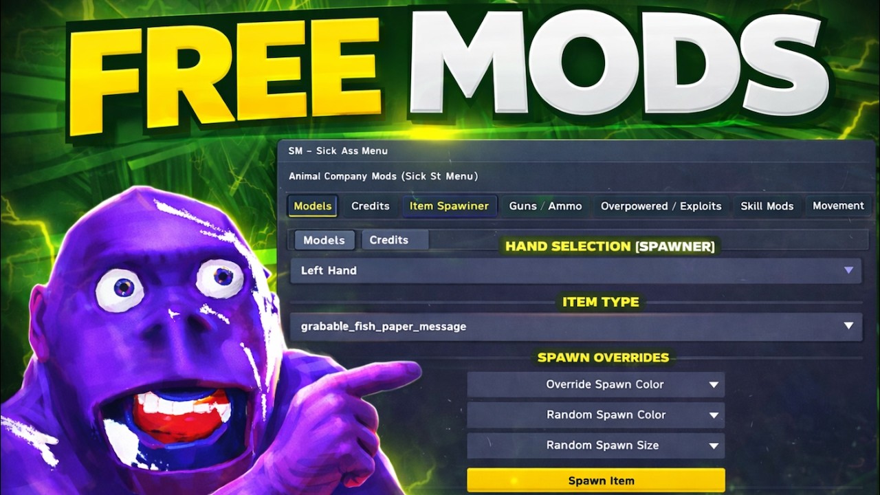 How to Get Mods in Animal Company | NEW Free Mod Menu 2026! (AFTER PATCH)