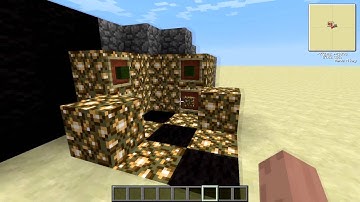 Minecraft 4 digit Combination Lock!