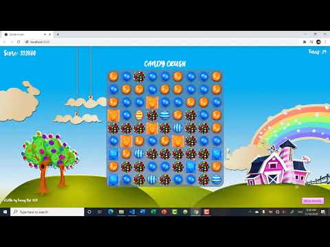 Candy Crush (HTML, CSS, JavaScript, node.js) - TESTING 🥳🍬