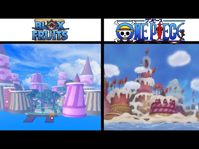 ISLAND Size Comparision Blox Fruits (All Seas & Islands) Roblox 