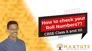 CBSE Results 2021 - 10th and 12th | How to Find your Roll Number?