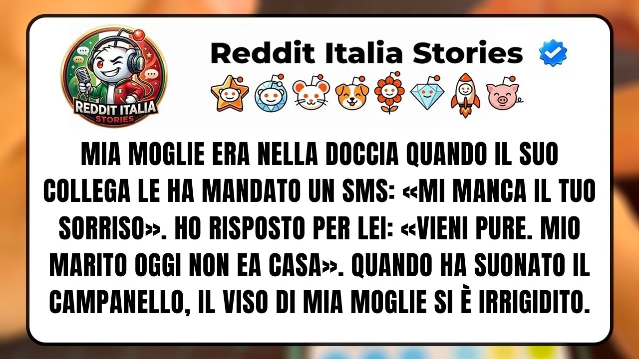 Mentre friggevo le braciole, ho sentito il telefono di mia moglie vibrare sul bancone. Ho guardato lo schermo e ho letto: “Mi manca il tuo sorriso.” Firmato: il suo collega. Non le ho detto nulla....