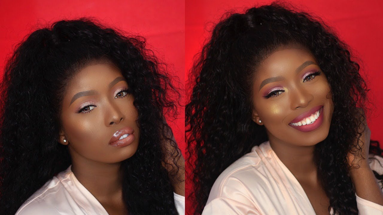 Day To Night Makeup and Hair Tutorial Ft Yolissa Hair