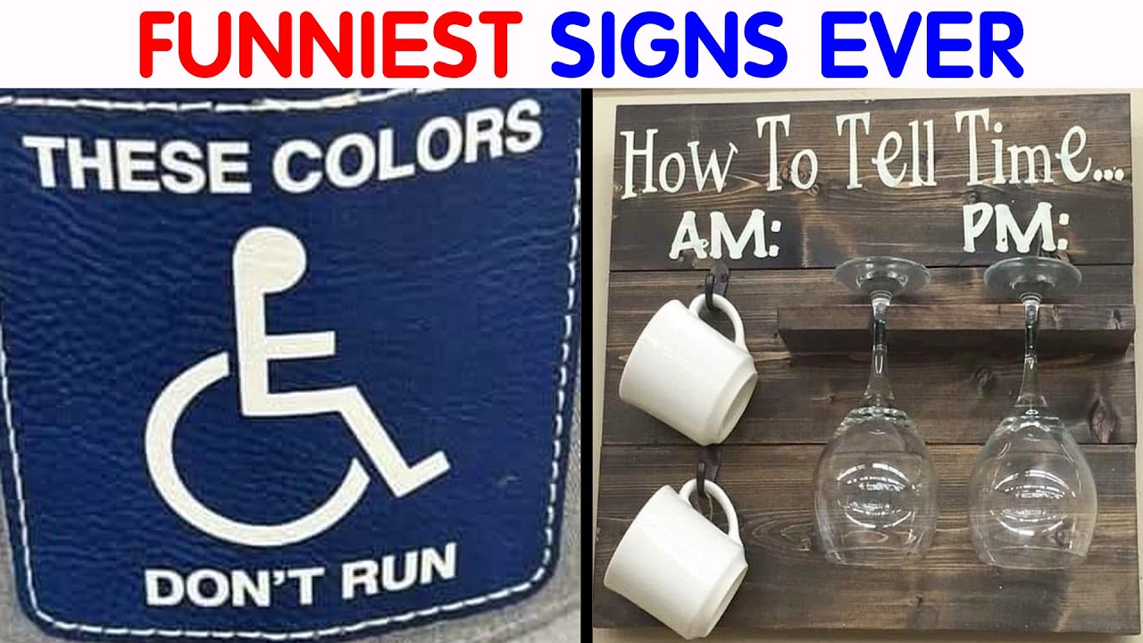 Absolutely Dumb Signs For Those In Need Of A Good Laugh || video compilation #73