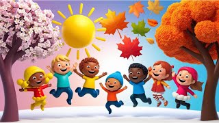 🎵 Mevsimler Şarkısı 🌞🌧️🍂❄️ Eğlenceli Ve Eğitici Çocuk Şarkısı