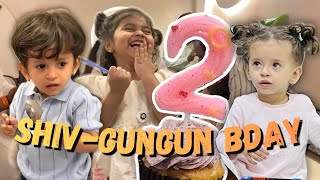 THIS IS HOW WE SURPRISED THEM 🥳 | SHIV GUNGUN BIRTHDAY CELEBRATION VLOG ♥️ | SHIVABHI STORIES 