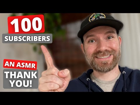 Thank YOU for supporting a NEW ASMR Channel!
