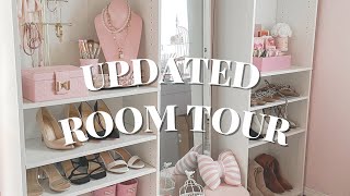 UPDATED PINK ROOM TOUR\/BEAUTY ROOM