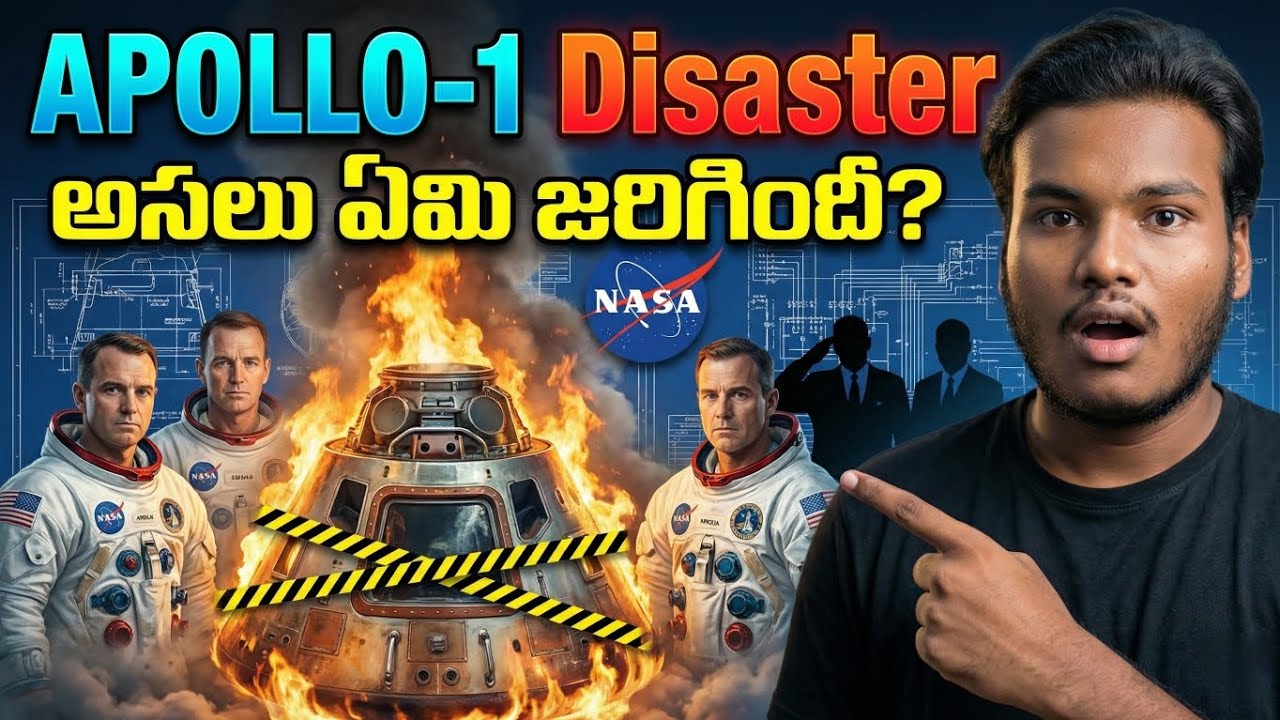 APOLLO-1 Disaster" నిజంగా ఏం జరిగింది?"  | NASA Facts Telugu | NASA Missions Telugu |Apollo Missions