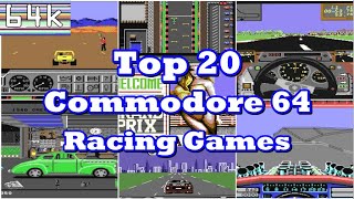 Top 20 Commodore 64 Racing Games
