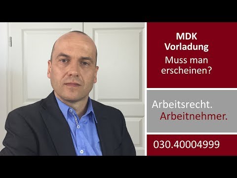 Mdk bestätigt arbeitsunfähigkeit