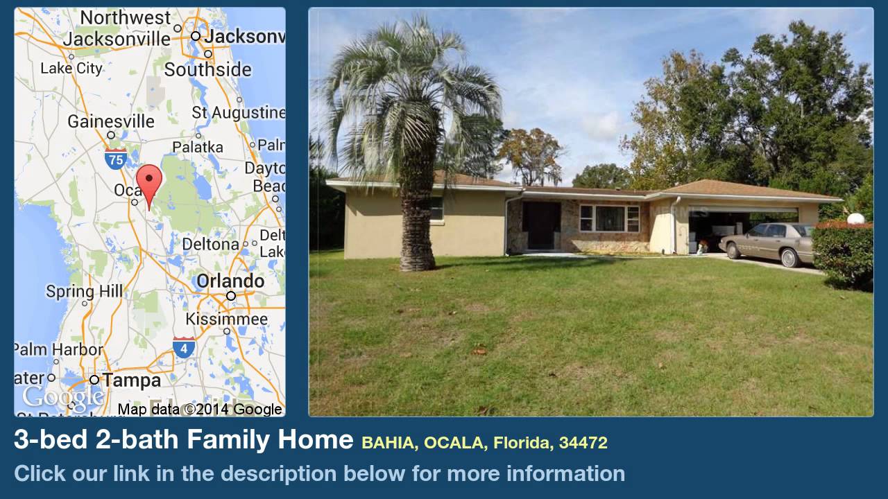 new homes in houston 3-bed 2-bath Family Home for Sale in Ocala, Florida on florida-magic.com