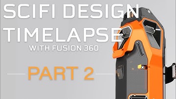 Scifi Multi-Tool Design Timelapse Part 2 | Alex Senechal