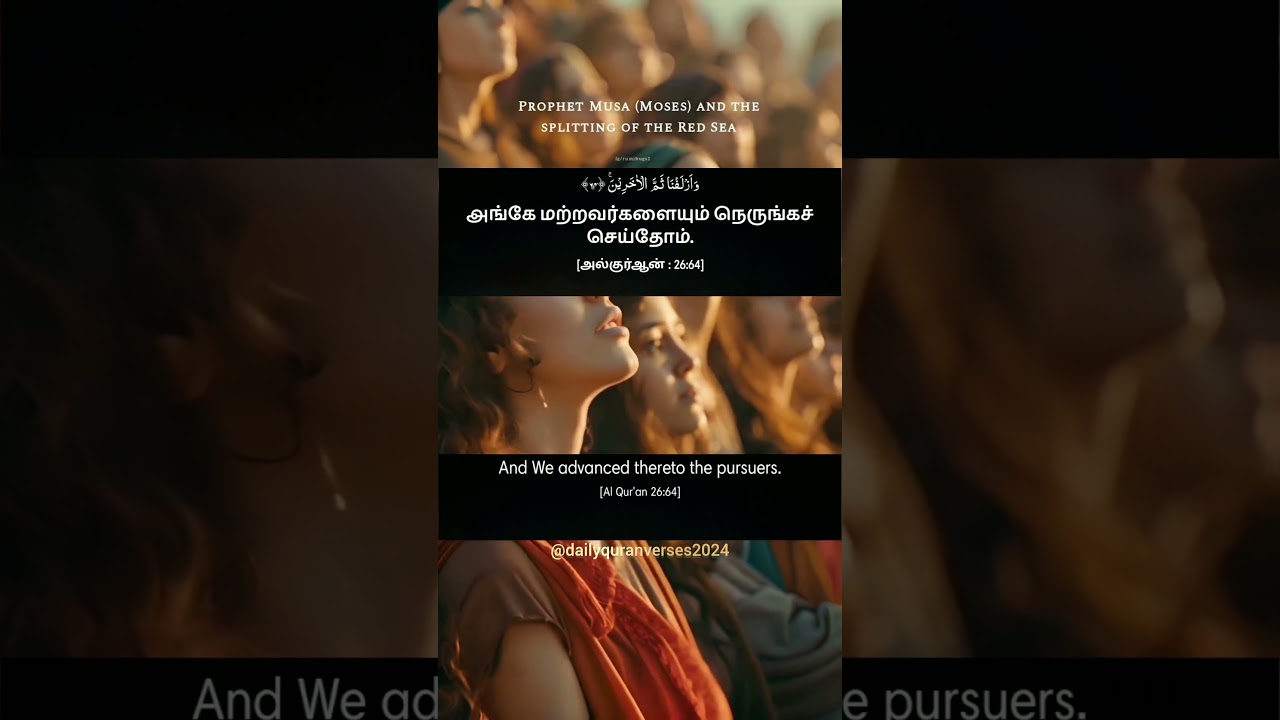 Prophet moses and the red sea 