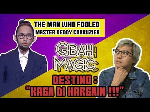 Destino the man who fool Master Deddy Corbuzier | Gibah Magic