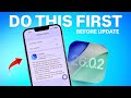 iOS 26.0.2 New Update Releasing - Do This First Before Updating iOS 26.0.2