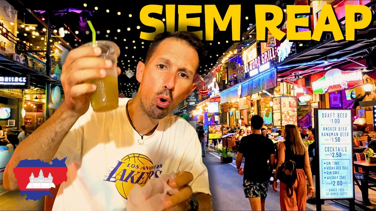 PRIMERAS IMPRESIONES de SIEM REAP | CAMBOYA 🇰🇭 4K