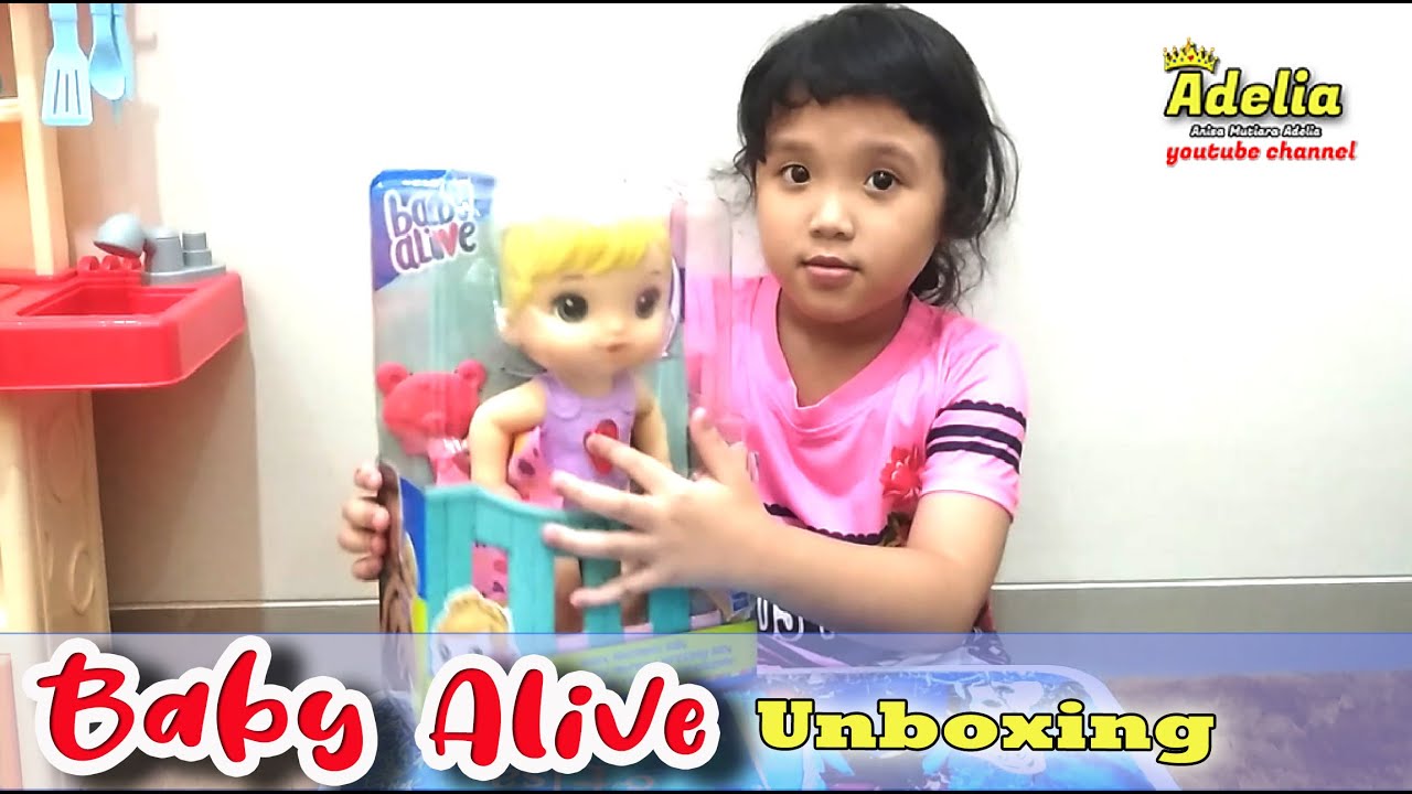 Mainan Bayi - Baby Alive - Unboxing & Review - Bisa Ketawa Sendiri