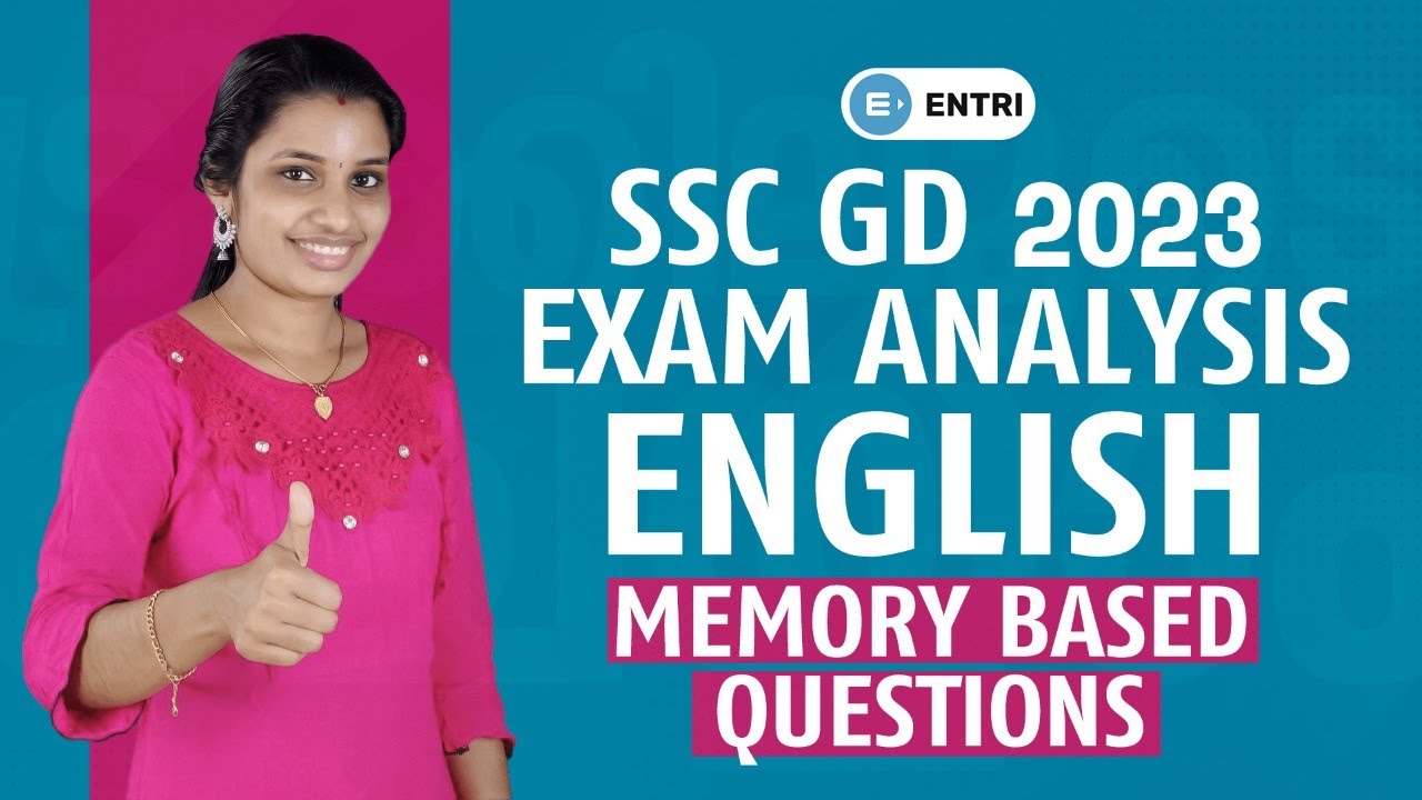 SSC GD Exam Analysis 2022 23 10 Jan SSC GD ENGLISH Entri App SSC ssc-gd-exam-analysis-2022-23-10-jan-ssc-gd-english-entri-app-ssc