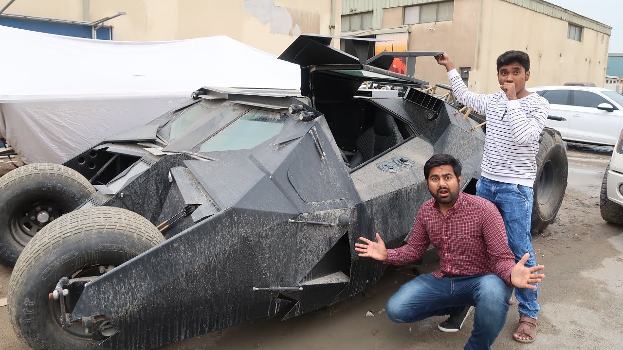 ABANDONED BATMOBILE IN DUBAI(Batman’s tumbler) YouTube