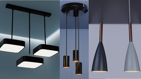Modelling Hanging Lights 3D | Blender
