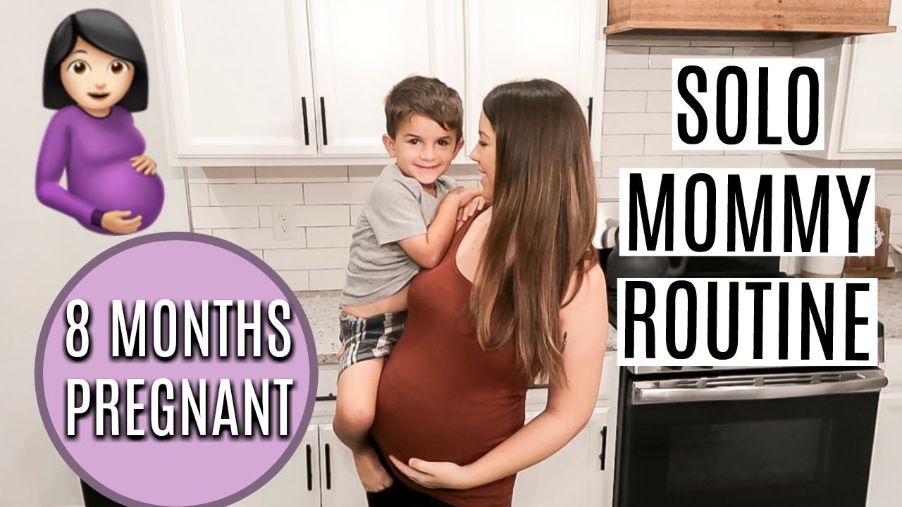 PREGNANT MOM DAILY ROUTINE 2019 | OUR MORNING + NIGHT TIME ROUTINE