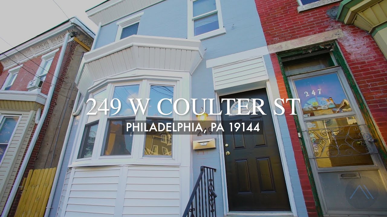249 W COULTER ST PHILADELPHIA, PA 19144 GERMANTOWN YouTube
