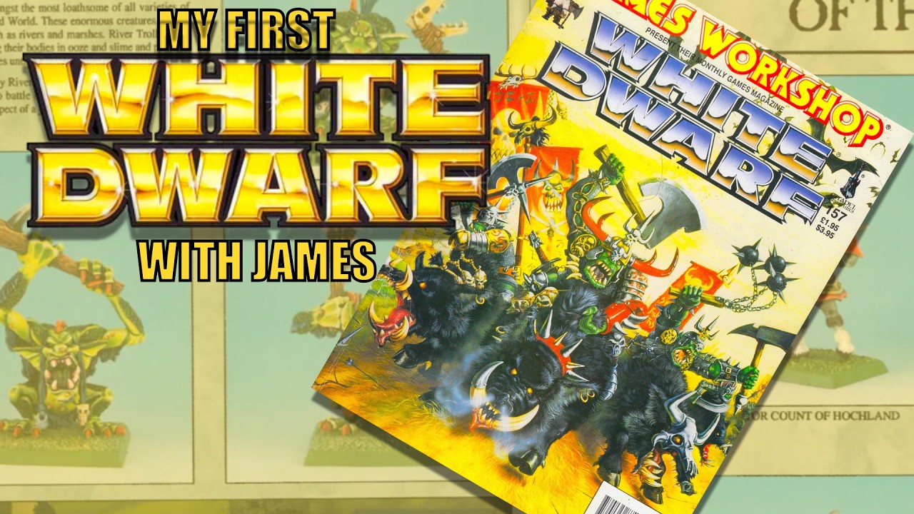 My First White Dwarf 157 with James