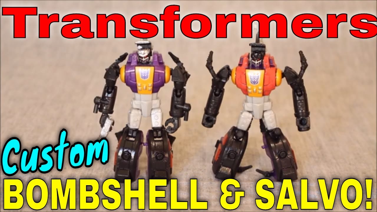 Custom Transformers Combiner Wars Bombshell and Salvo - GotBot True Review NUMBER 726