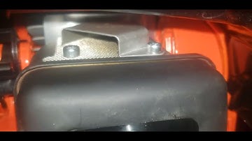 Slight muffler mod on the Echo CS-590