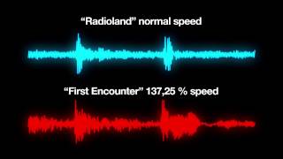 Arrival Soundrack "First Encounter" and Kraftwerk "Radioland" similarity