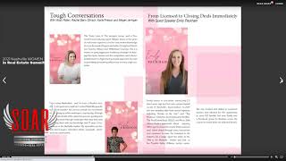 Womens Summit - Speaker Bio Magazine Flip Through Video hd