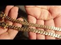 Daniel Jewelry Inc 10k 8mm vs 10k 7mm Miami Cuban Link Chain