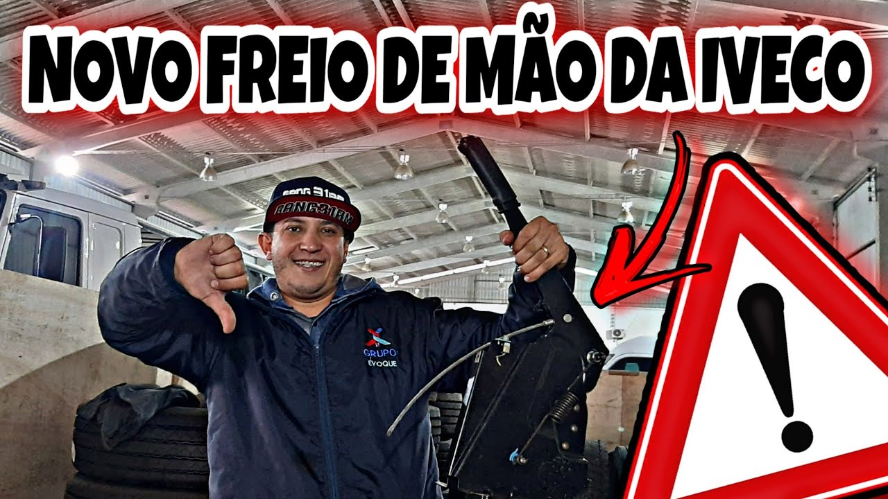 RESOLVENDO O PROBLEMA DO FREIO DE MÃO DA IVECO DAILY 35S14 E OUTRAS VANS DUCATO BOXER JUMPER