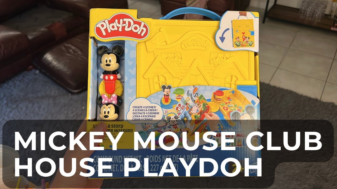 Набор Playdoh «Клуб Микки Мауса», обзор папы