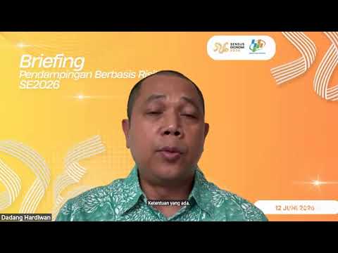 Briefing Pendampingan Berbasis Risiko SE2026