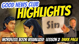 The Wordless Book Visualized Dark Page