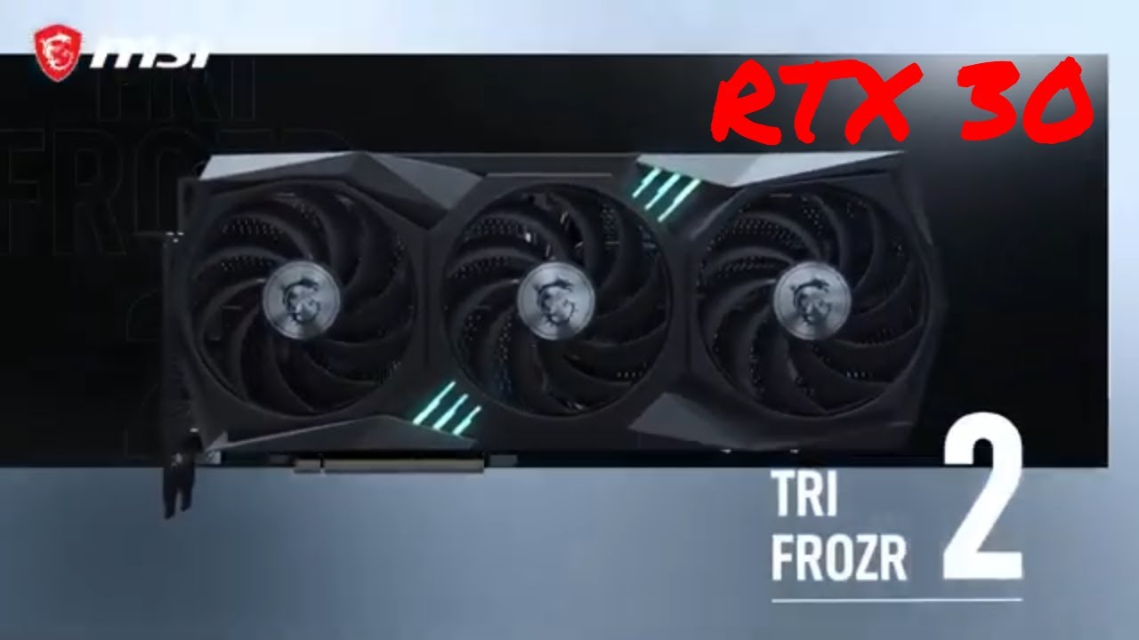 GeForce RTX 30 Series GAMING TRIO |Graphics Card MSI👿👿 |Best Graphics Card