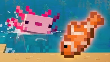How to tame axolotls in Minecraft 1.17 Caves and cliffs update