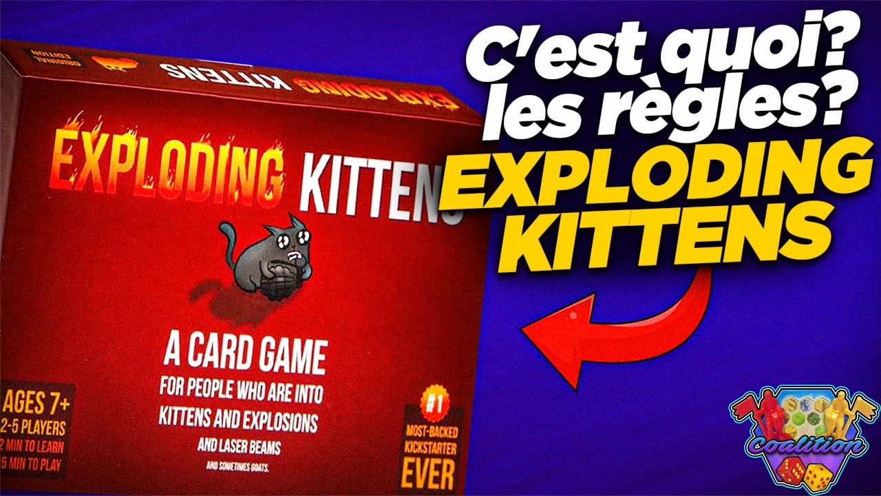 C'est quoi les règles?│Exploding Kittens - YouTube