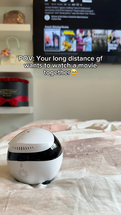 Too cute to say no🥹 #longdistance #longdistancerelationship #robot #smartgadgets