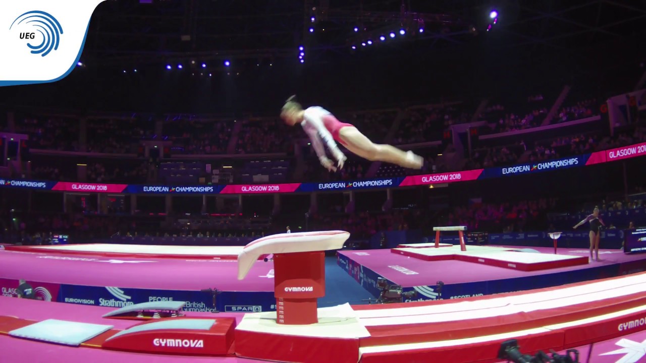 Pamela GEORGIEVA (BUL) - 2018 Artistic Gymnastics Europeans, qualification vault