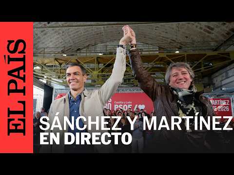 DIRECTO | Pedro Sánchez y Carlos Martínez en un acto en Soria | EL PAÍS