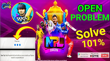 WCC3  Chal Nahi Raha Hai | WCC3 Opening Problem | WCC3 Please Wait Problem | WCC3 Login Problem