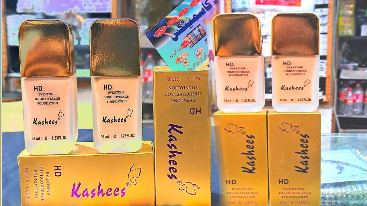 Kashees HD Foundation Review | Flawless Finish and Benefits!"