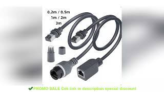 Starlink Ethernet Adapter Cable, IP68 Waterproof, RJ45 Coupler Extension for Gen 3/Mini Dish